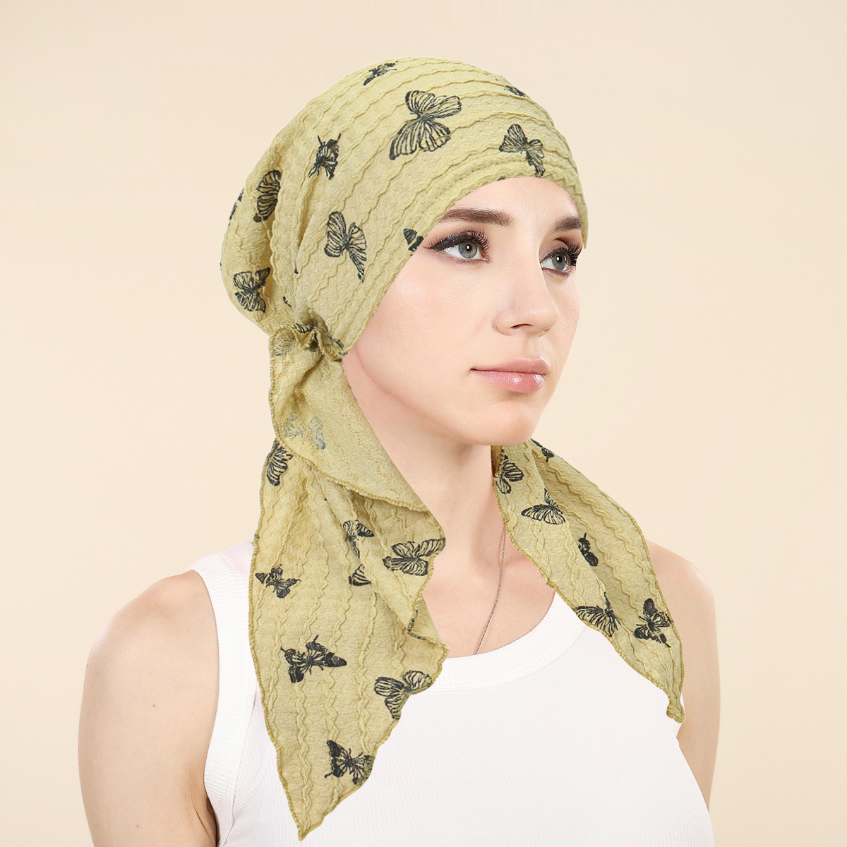 Women'S Fashion Headbands - 여성 무슬림 히잡 캡 랩 헤드