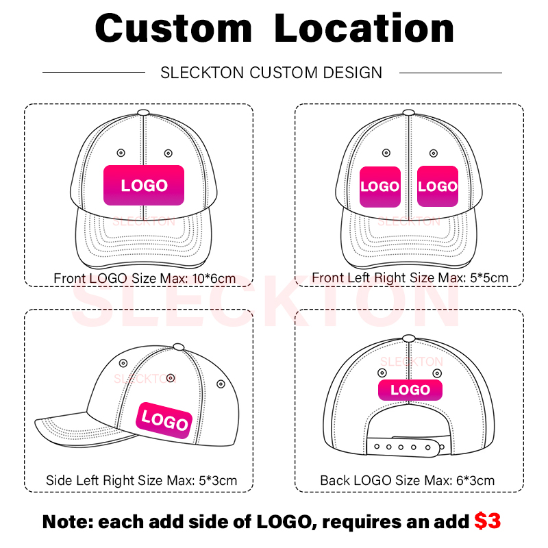 SLECKTON 사용자 정의 야구 모자 패션 편지 자수 - Women Fashion Logo Design 리뷰 및 가격