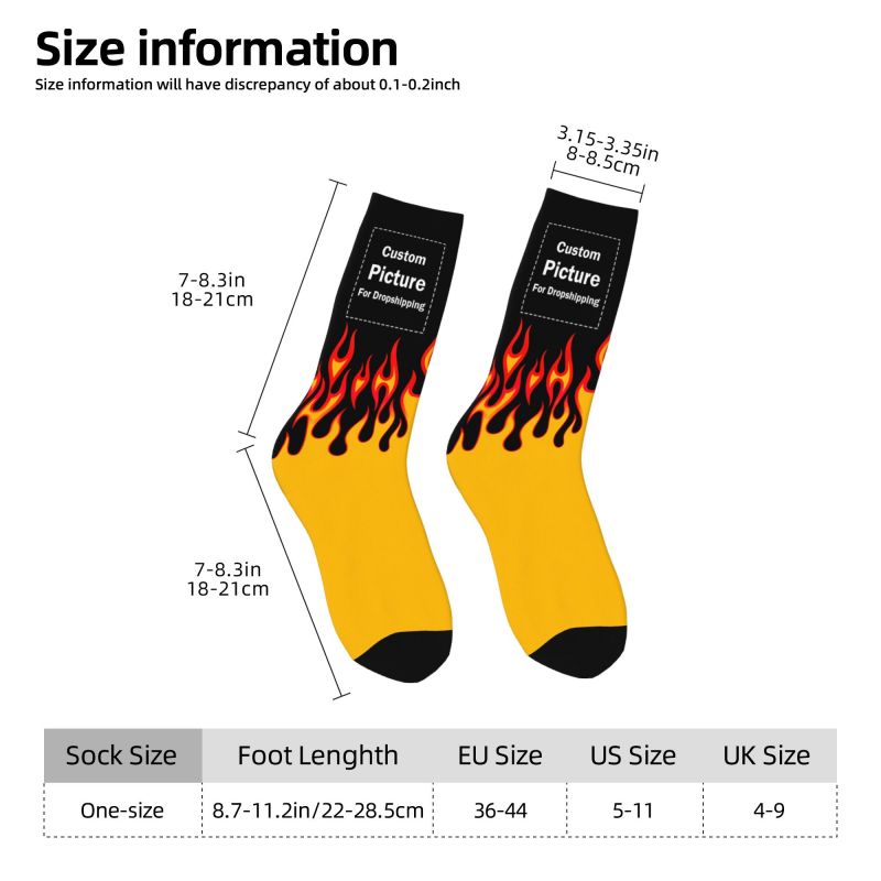 맞춤형 사진 로고 드레스 양말 남녀 공용 따뜻한 패션  - Women Fashion Logo Design 리뷰 및 가격
