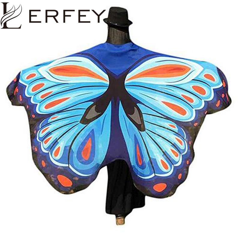 LERFEY 여성용 비치 스카프, 파시미나 나비 날개  - Women'S Fashion Poncho 리뷰 및 가격