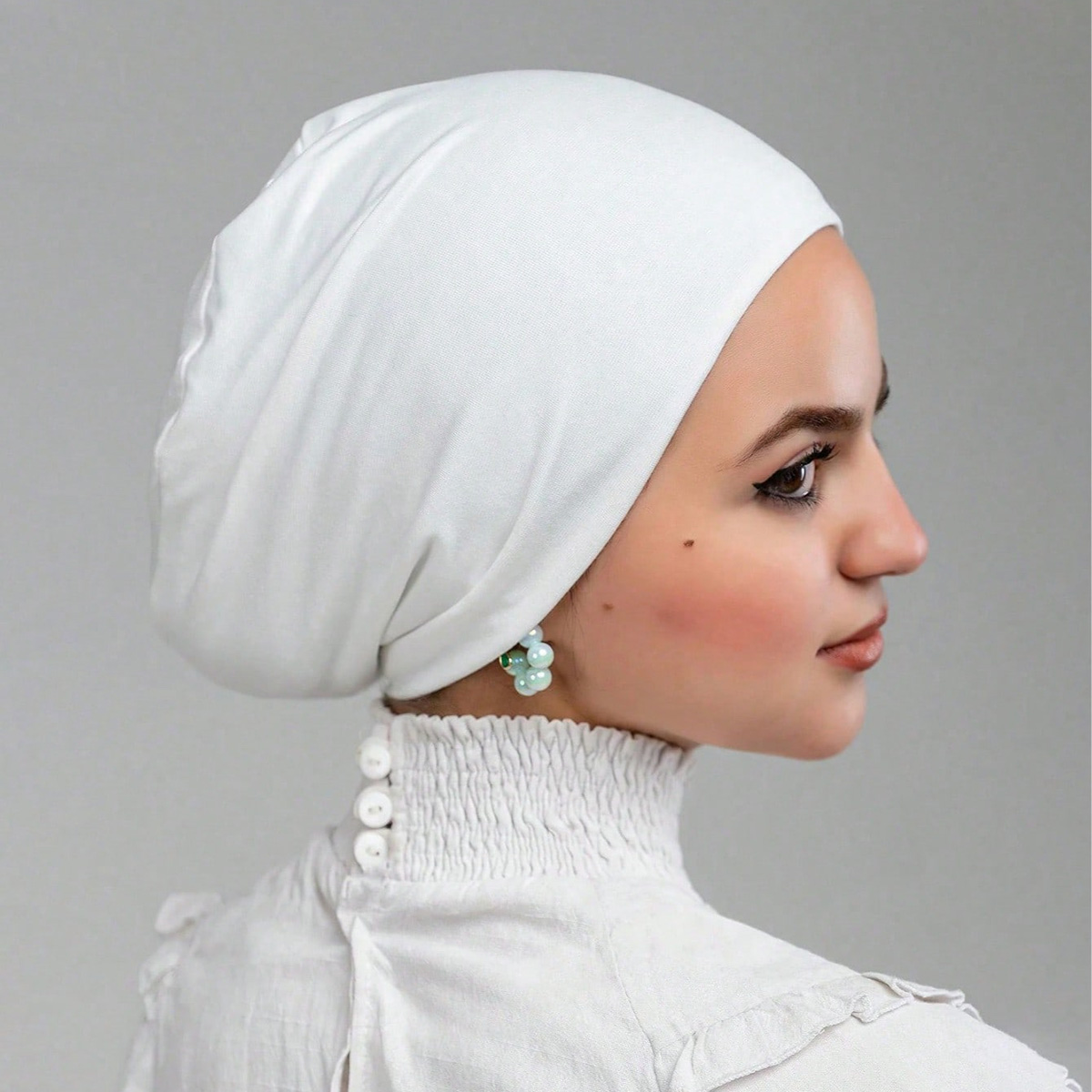 무슬림 여성용 핫 솔리드 코튼 모달 저지 히잡, 터번  - Women'S Fashion Headbands 리뷰 및 가격