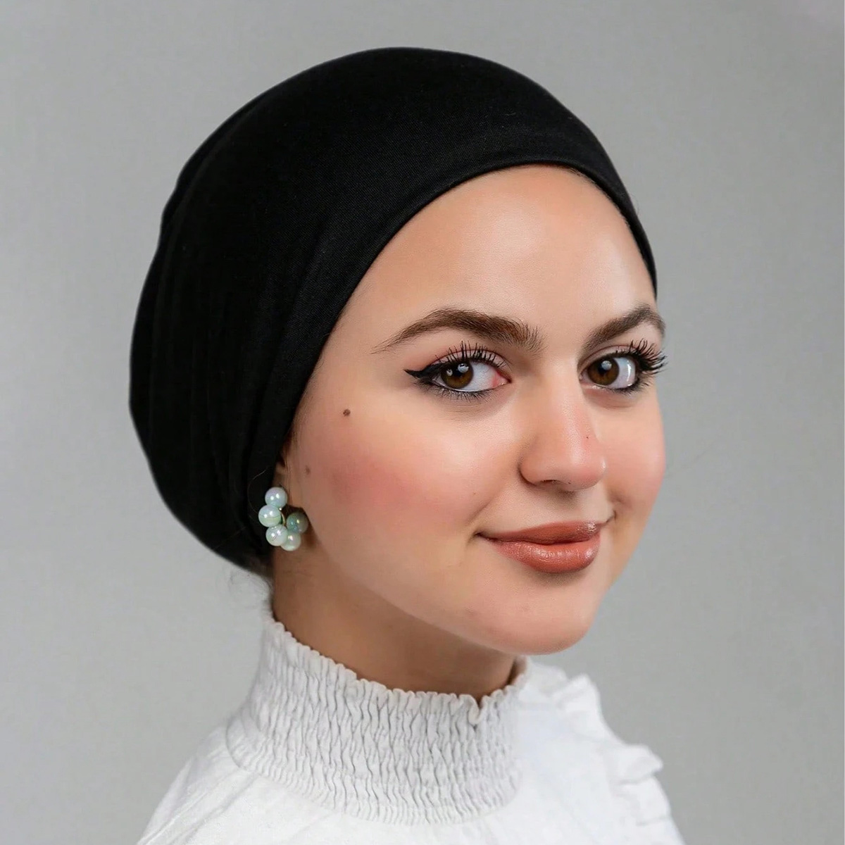 무슬림 여성용 핫 솔리드 코튼 모달 저지 히잡, 터번  - Women'S Fashion Headbands 리뷰 및 가격