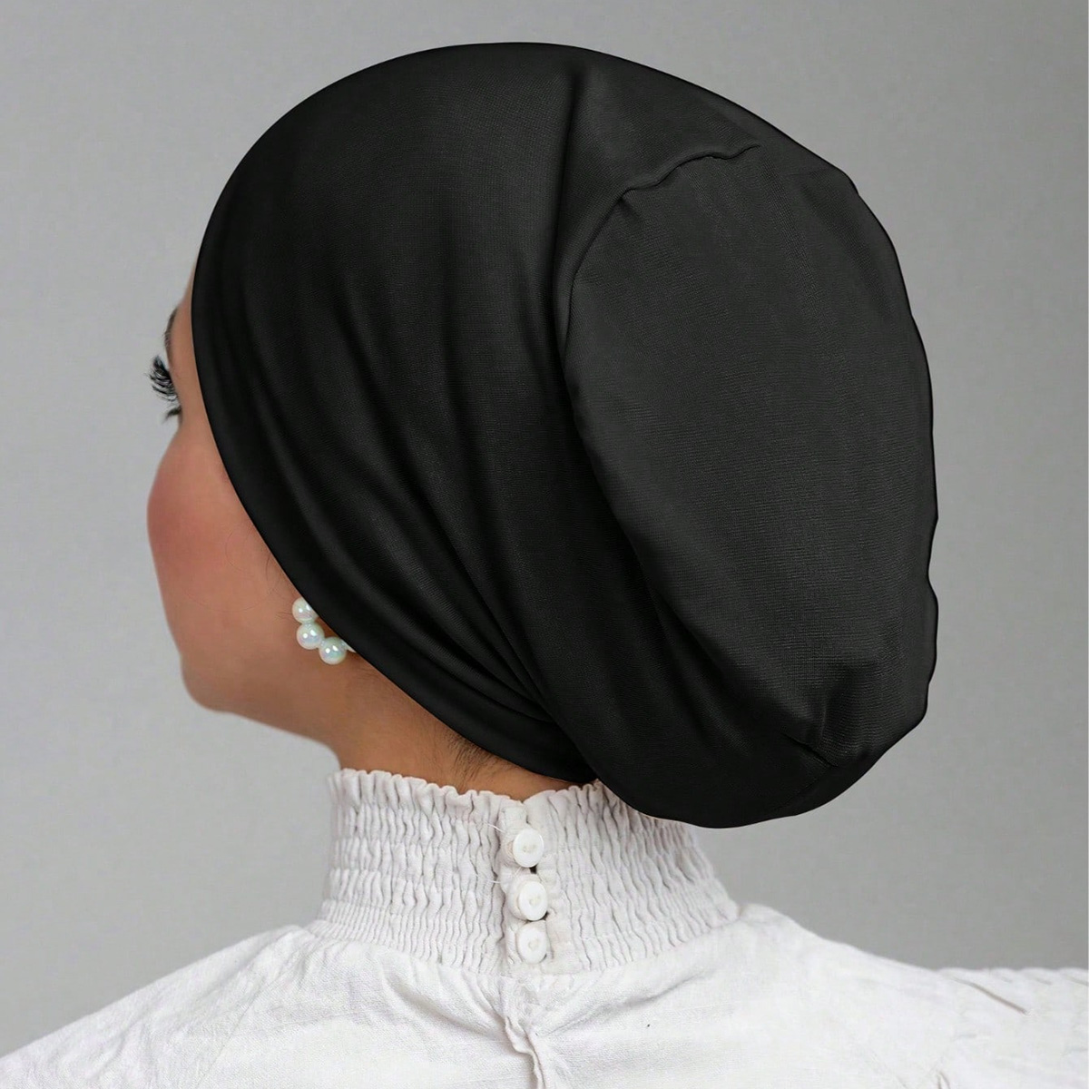 무슬림 여성용 핫 솔리드 코튼 모달 저지 히잡, 터번  - Women'S Fashion Headbands 리뷰 및 가격
