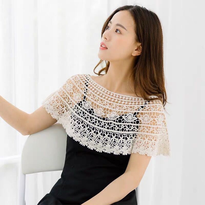 여성 니트 홀 아웃 숄 랩 웨딩 신부 이브닝 드레스 레 - Women'S Fashion Poncho 리뷰 및 가격