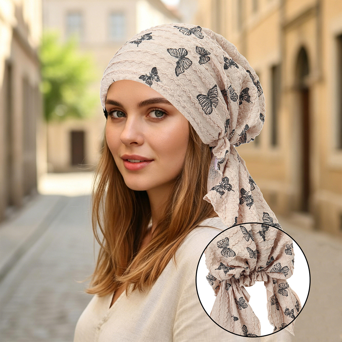 여성 무슬림 히잡 캡 랩 헤드 소프트 탄성 롱테일 터번 - Women'S Fashion Headbands 리뷰 및 가격